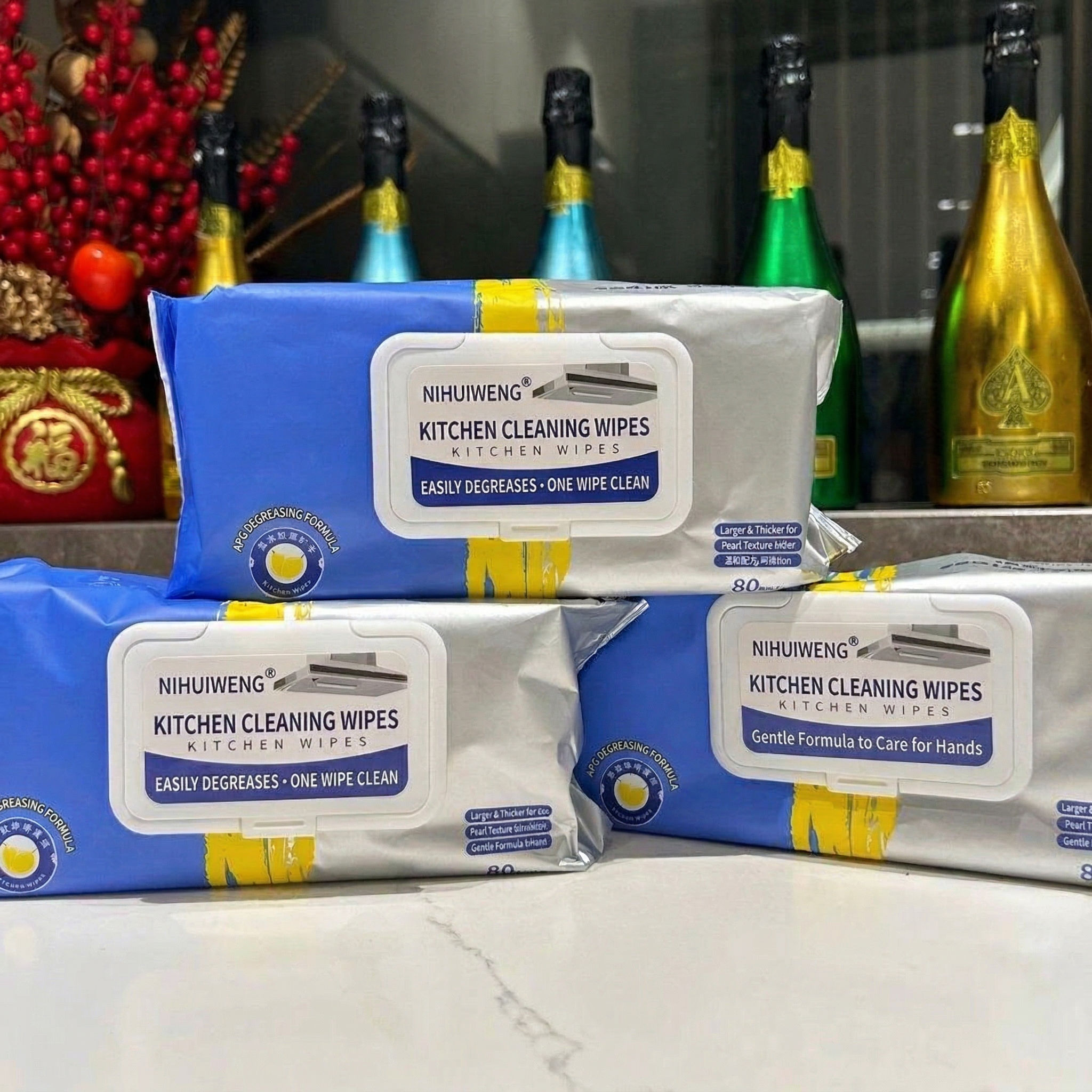 BEYOUTY SECKitchen wipes for cleaning and stain removal, household use, strong oil stain removal, range hood cleaning wipes, extra large and thick clothsRET Milky Oatmeal Himalayan Salt Soap 70G Body Care Skin Repair BY HAZELGRACE Rainy Deals 5pcs Free Liptint or Perfume